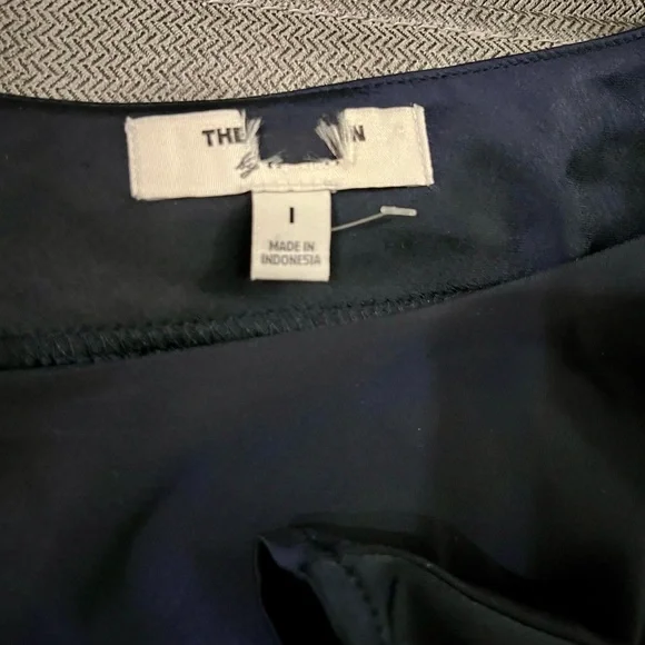 The Occasion by Old Navy - Chic Long Sleeve Navy Dress - Picture 7 of 9